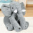 PLUSH TOY ELEPHANT FIGURE 90cm WHOLESALE FROM FACTORY